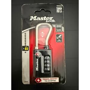 Master Lock 4696D TSA Combination Luggage Lock NEW
